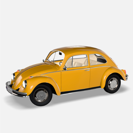 VW Beetle 1968 ghost
